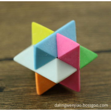 Diamond Shape Puzzle Cube Assemble Eraser